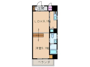 ピ－コック・スタ－の物件間取画像